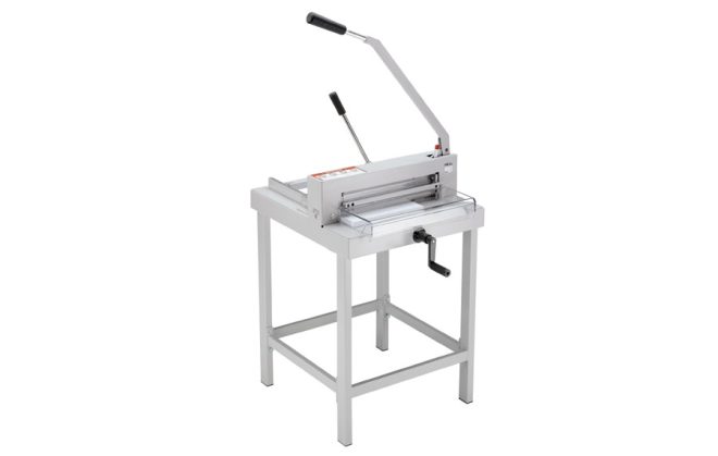 Ideal 4305 Guillotine with optional table