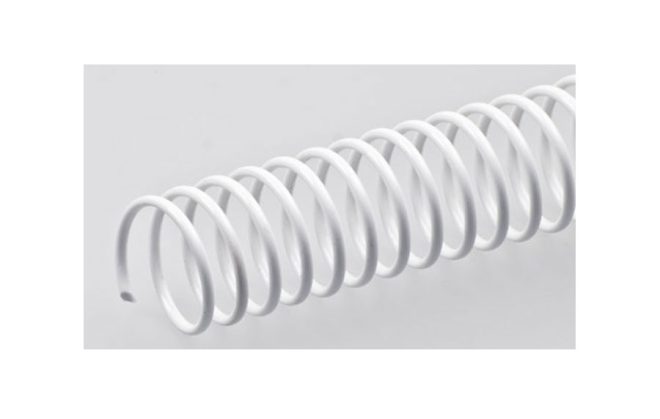 White Renz A4 PVC Coil